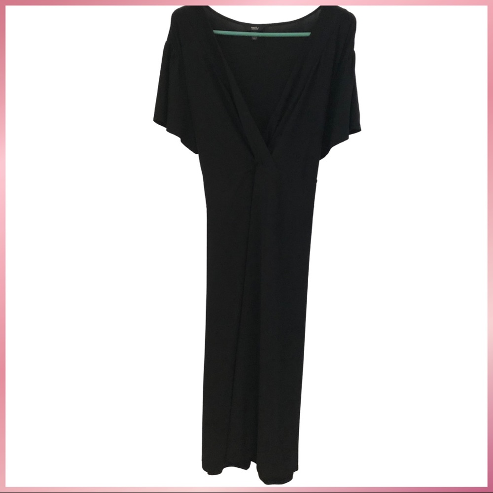 Massimo tie waist plus size dress